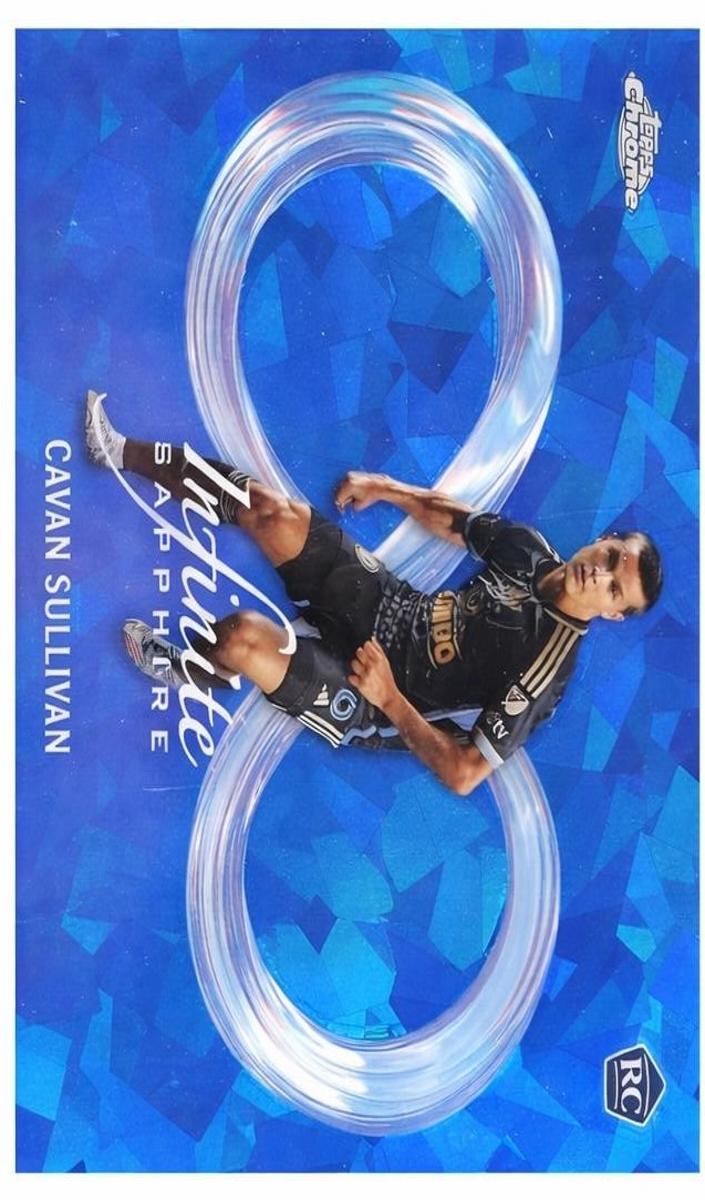 2025 Topps Chrome Sapphire MLS Soccer Cavan Sullivan #IS-8 PSA 10