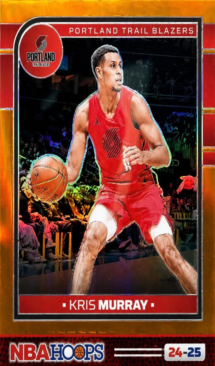 2024 Panini Hoops Basketball Premium Orange Kris Murray #200