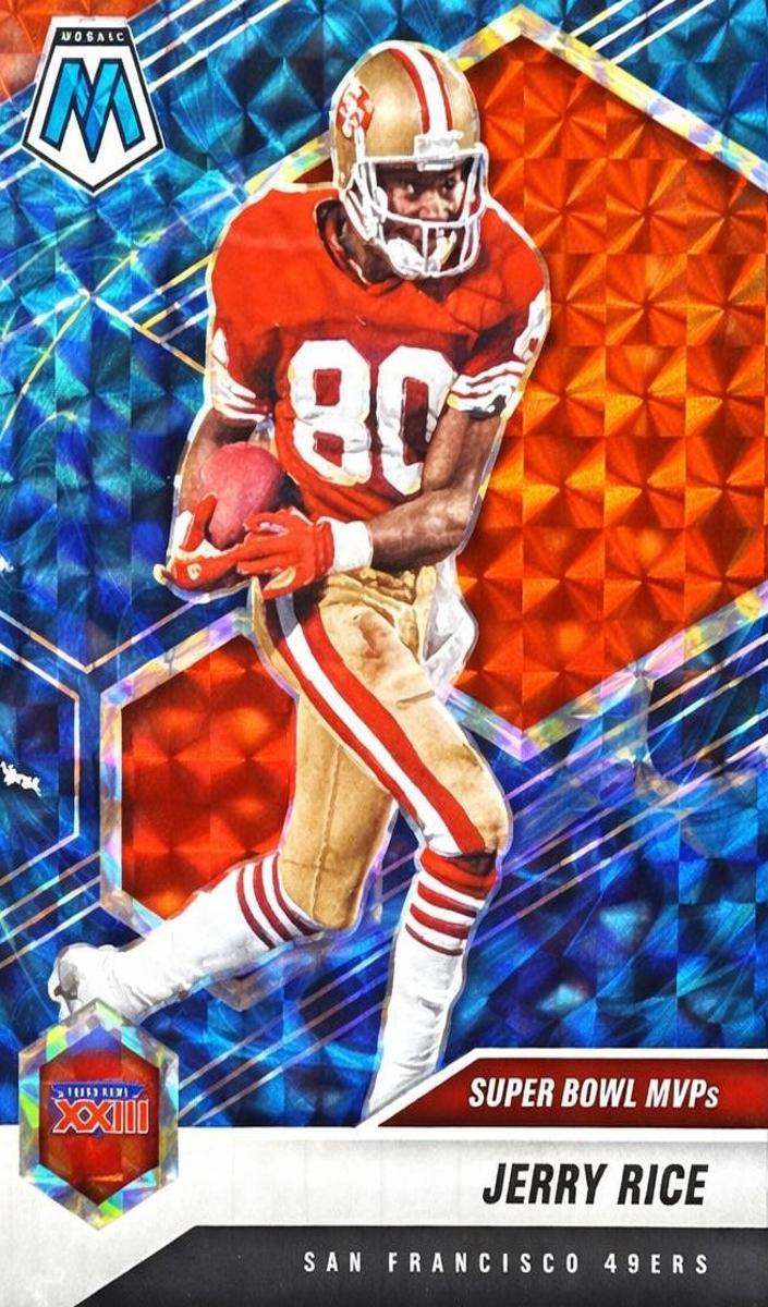 2021 Panini Mosaic Football Genesis Jerry Rice #295
