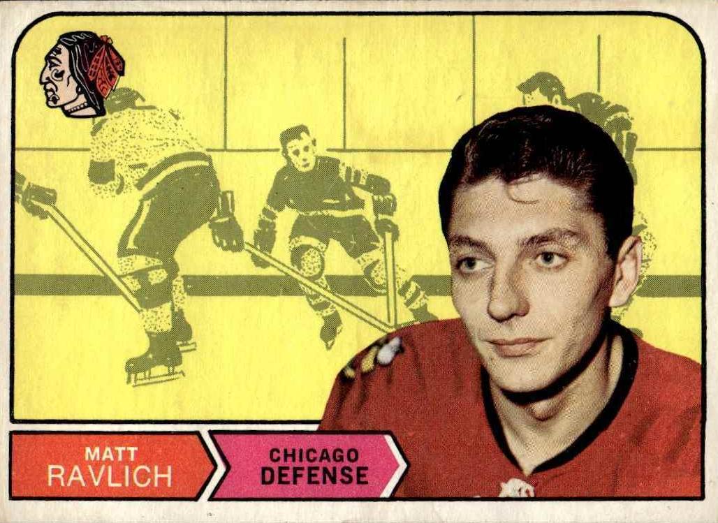1968 O-Pee-Chee Hockey Matt Ravlich #152