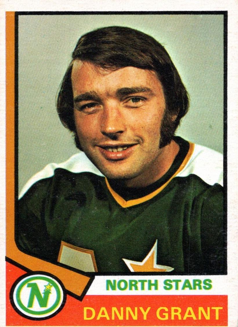 1974 O-Pee-Chee Hockey Danny Grant #174