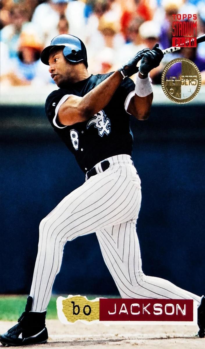 1994 Topps Stadium Club Baseball Members Only Bo Jackson #167 PSA 10