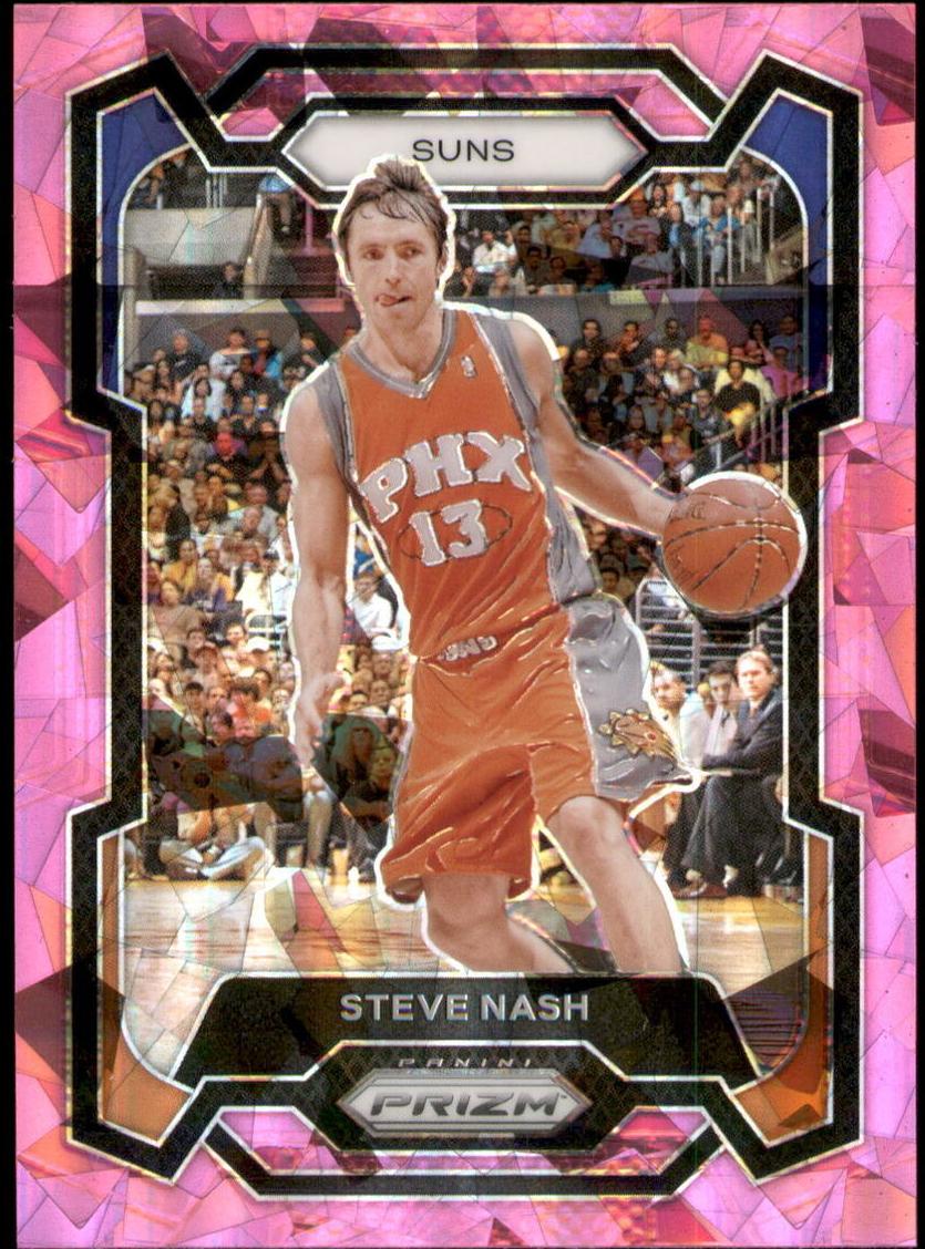 2023 Panini Prizm Basketball Pink Ice Steve Nash #200 PSA 9