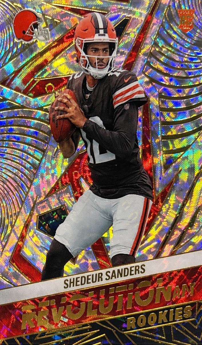 2025 Panini Revolution Football Fractal Shedeur Sanders #2