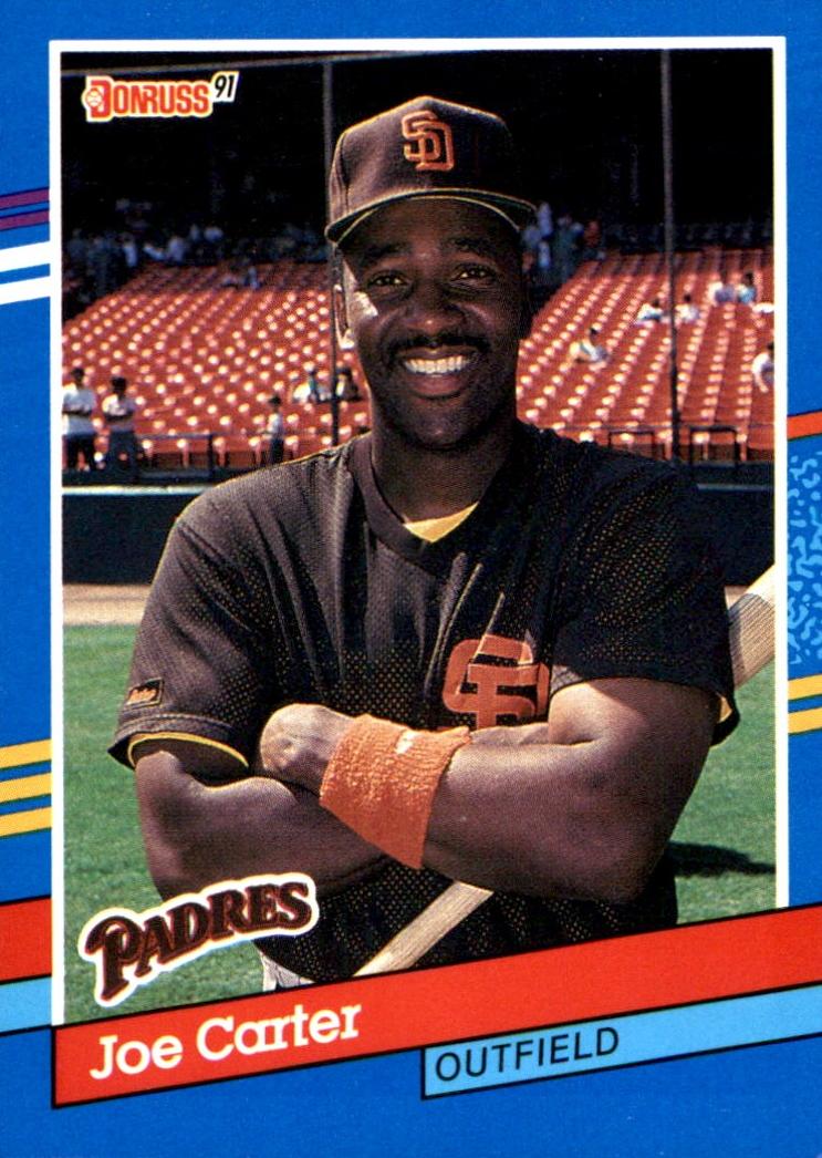 1991 Donruss Baseball Joe Carter #298 PSA 10