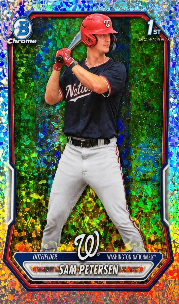 2026 Bowman Baseball Mini-Diamond Refractor Sam Petersen #BCP-122