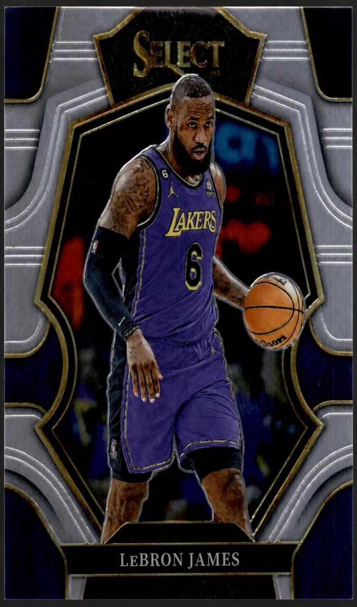 2022 Panini Select Basketball LeBron James #126