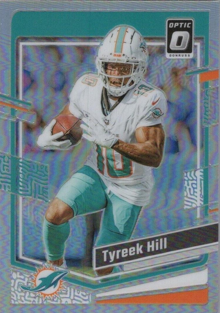 2023 Donruss Optic Football Holo Tyreek Hill #119 PSA 9