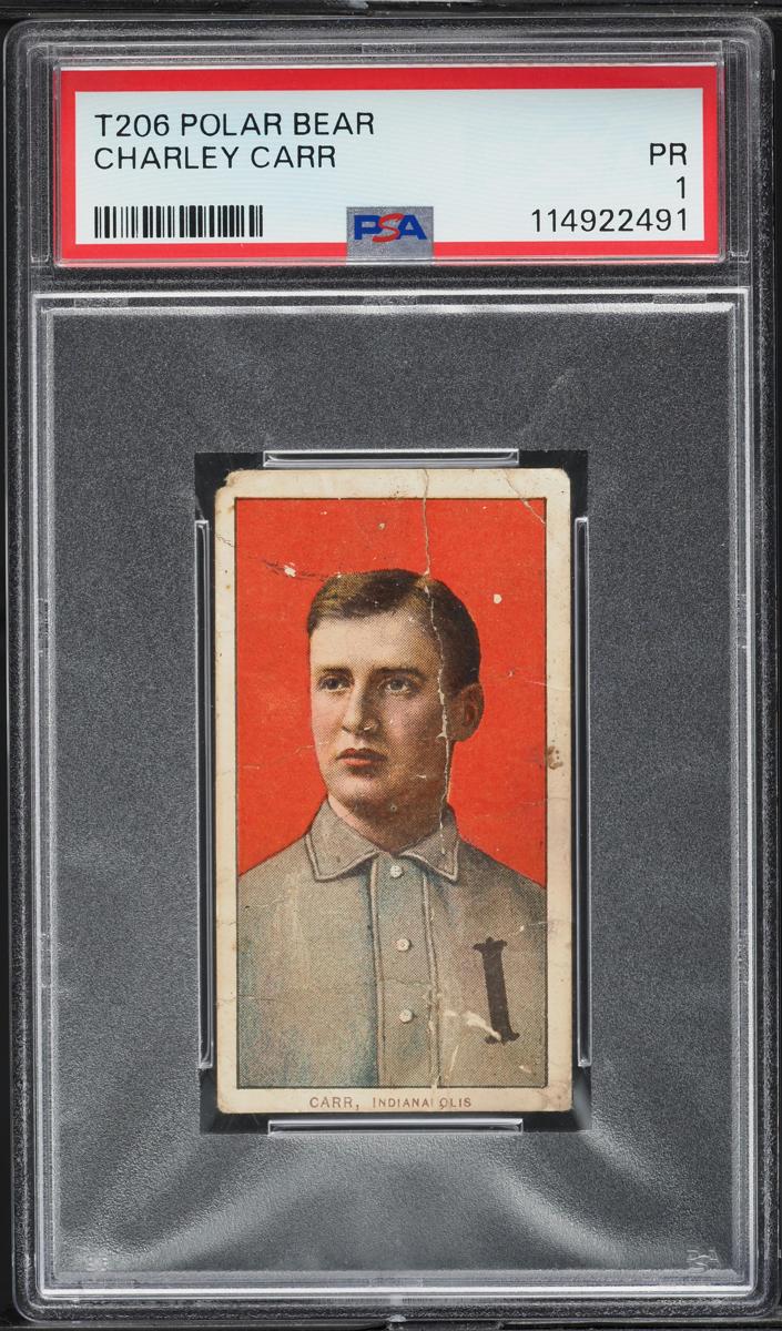 1909-11 T206 Baseball Charley Carr #NNO