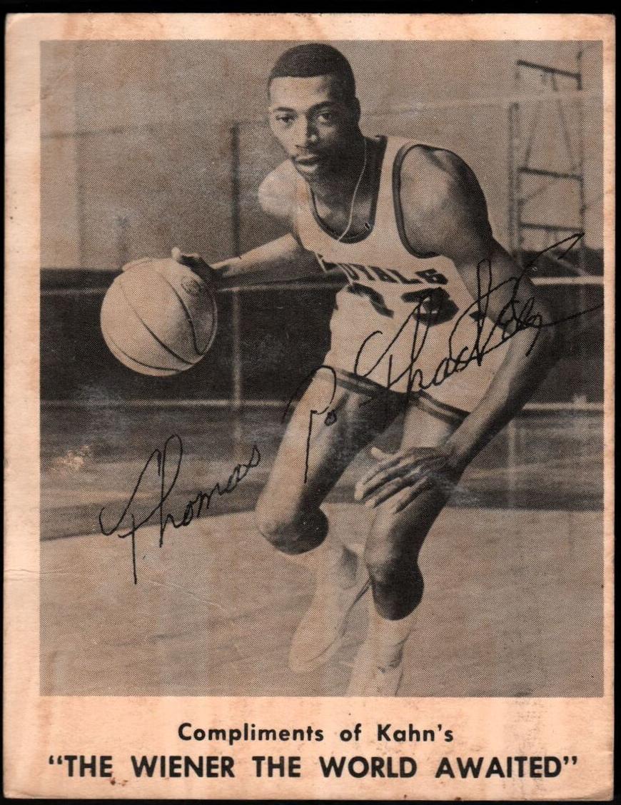 1963 Kahn's Wieners Basketball Tom Thacker #NNO PSA 5