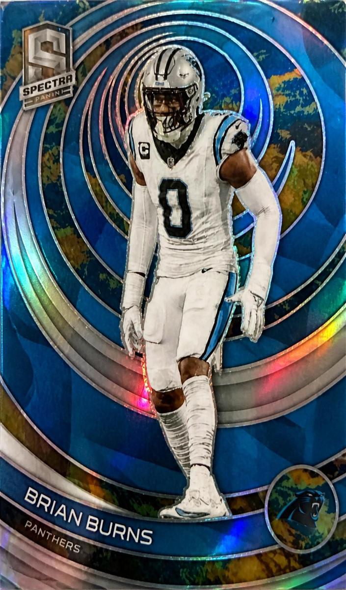 2023 Panini Spectra Football Universal Die Cut Brian Burns #14
