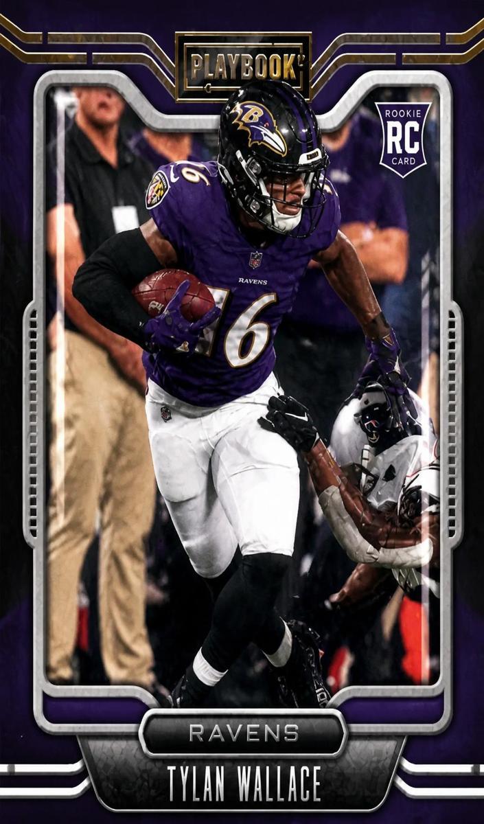 2021 Panini Playbook Football Sparkle Tylan Wallace #136