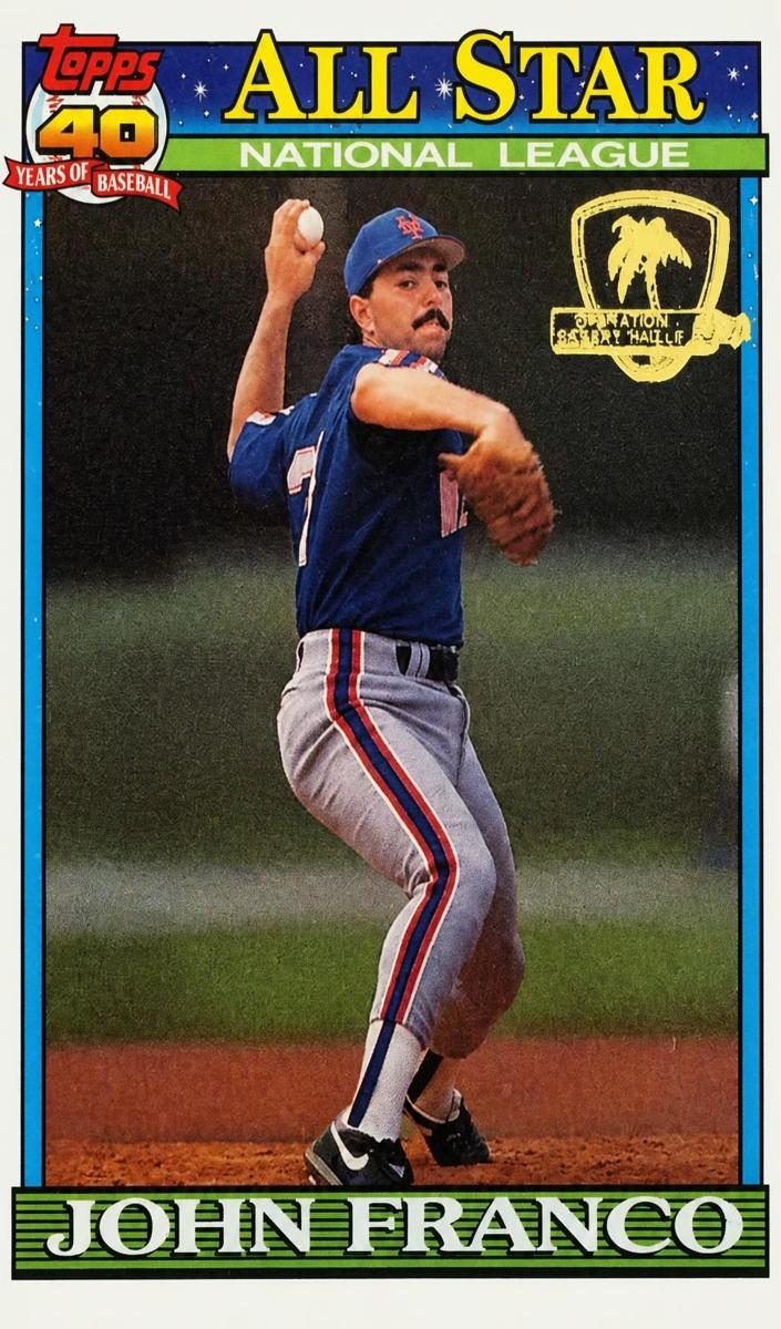 1991 Topps Baseball All-Star John Franco #407