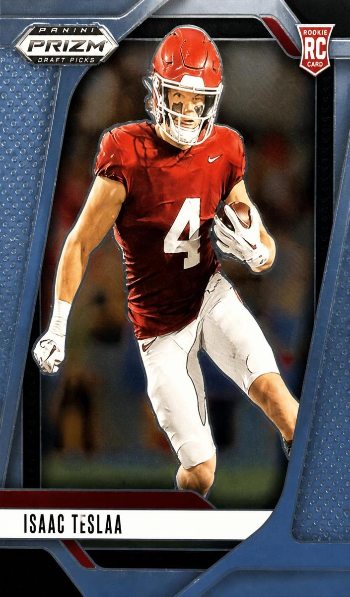 2025 Panini Prizm Draft Picks Football Isaac TeSlaa #129