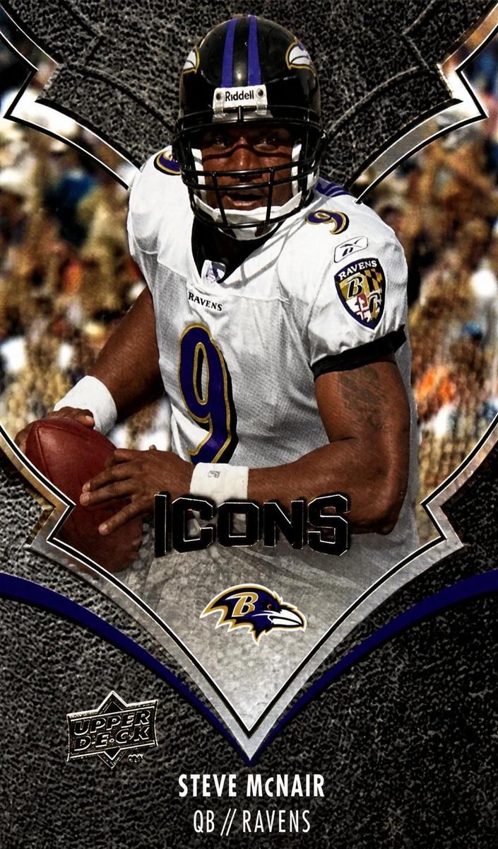 2008 Upper Deck Icons Football Steve McNair #6