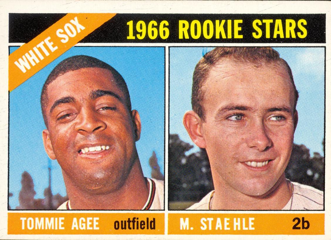 1966 Topps Baseball White Sox Rookies #164 PSA 7