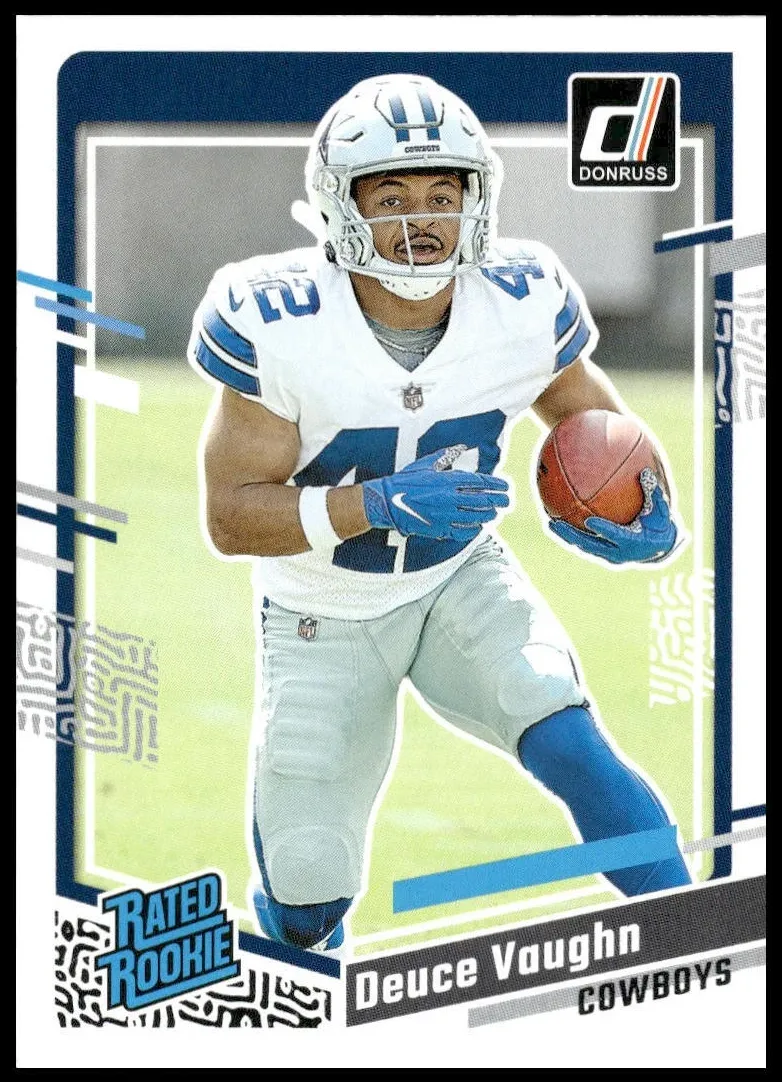 2023 Panini Donruss Football Deuce Vaughn #324 PSA 9