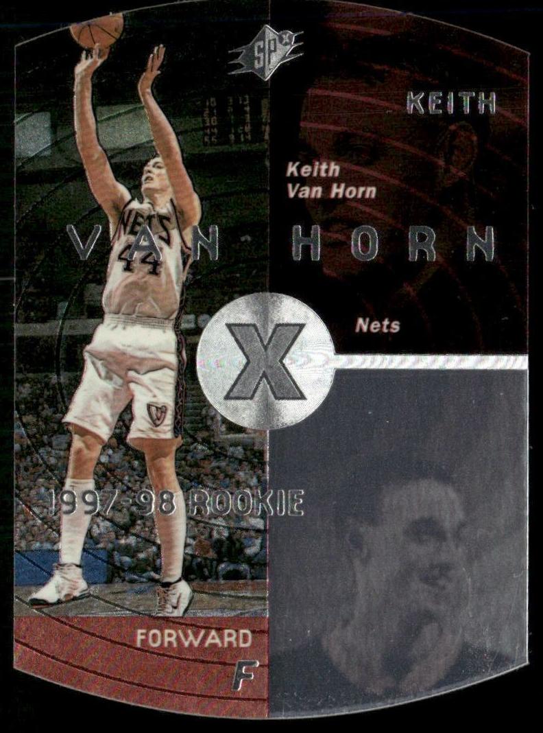 1997 SPx Basketball Keith Van Horn #27 PSA 9