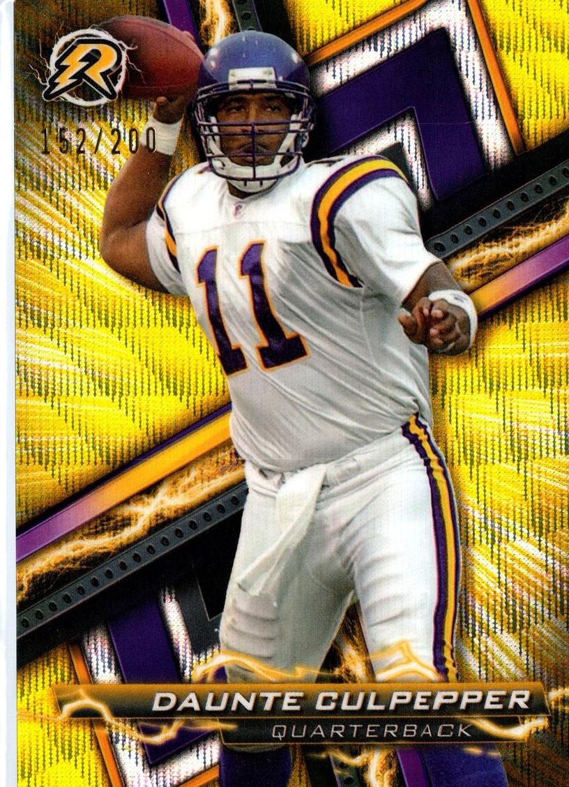 2023 Topps Composite Football Yellow Surge Daunte Culpepper #94