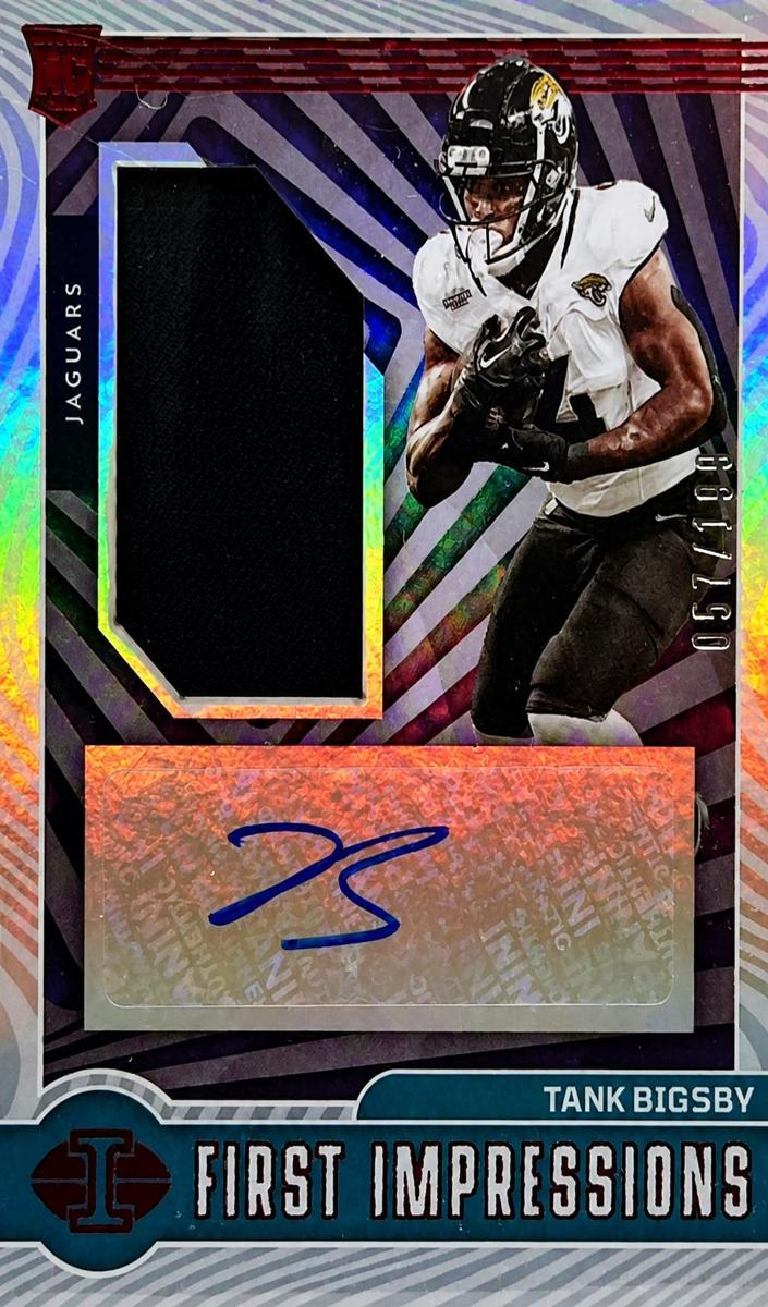 2023 Panini Illusions Football Red Tank Bigsby #133