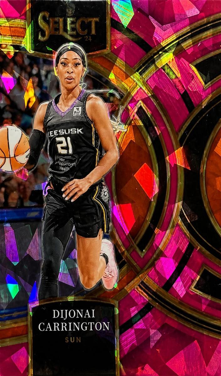 2024 Panini Select WNBA Basketball Pink Ice DiJonai Carrington #194