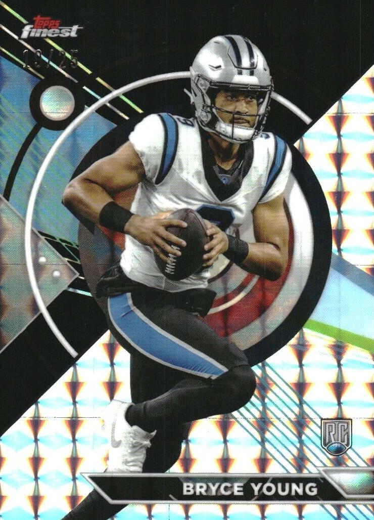 2023 Topps Composite Football Black Geometric Bryce Young #158 PSA 9