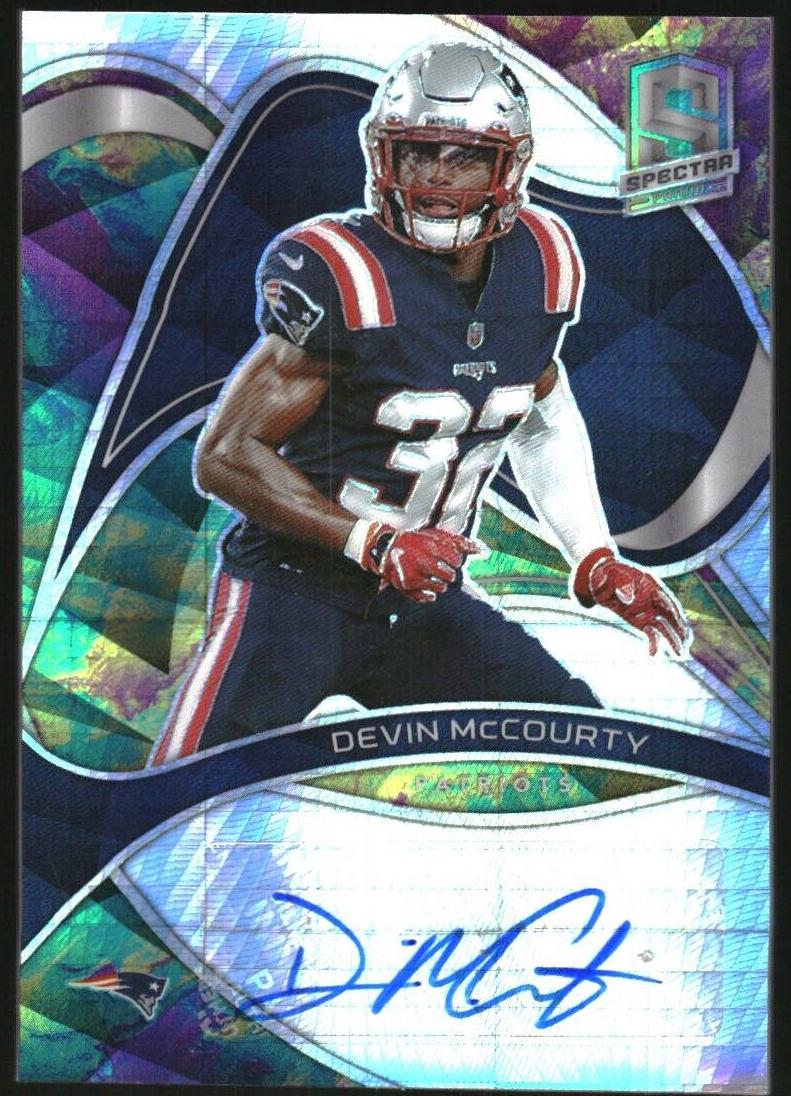 2022 Panini Spectra Football Celestial Devin McCourty #SIG-DMC