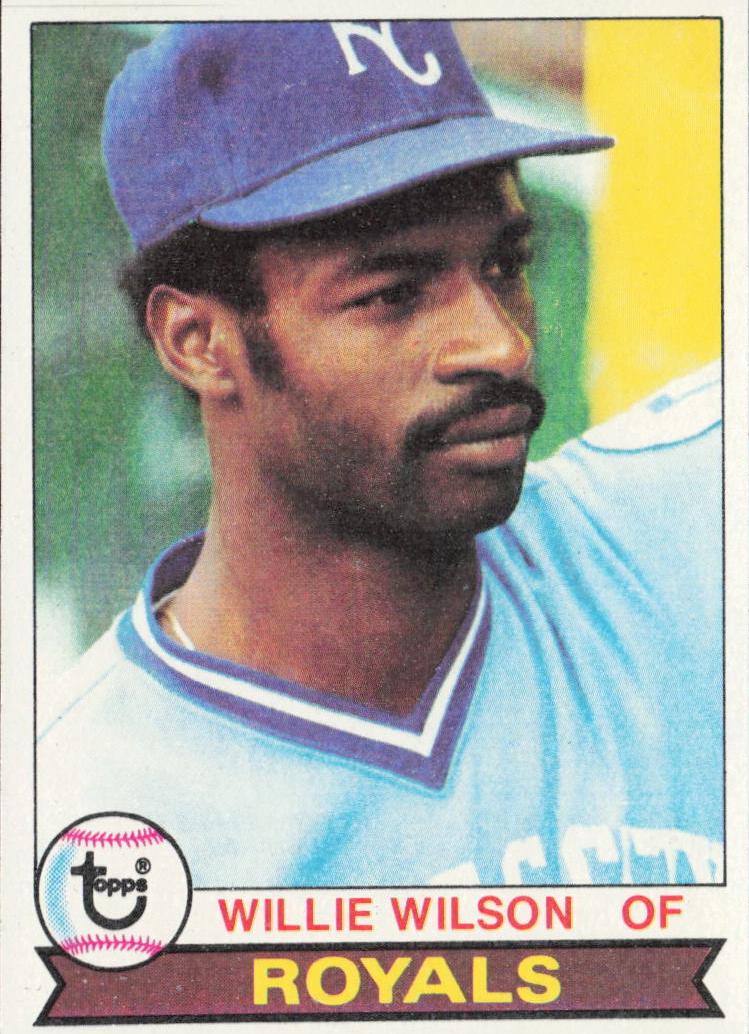 1979 Topps Baseball Willie Wilson #409