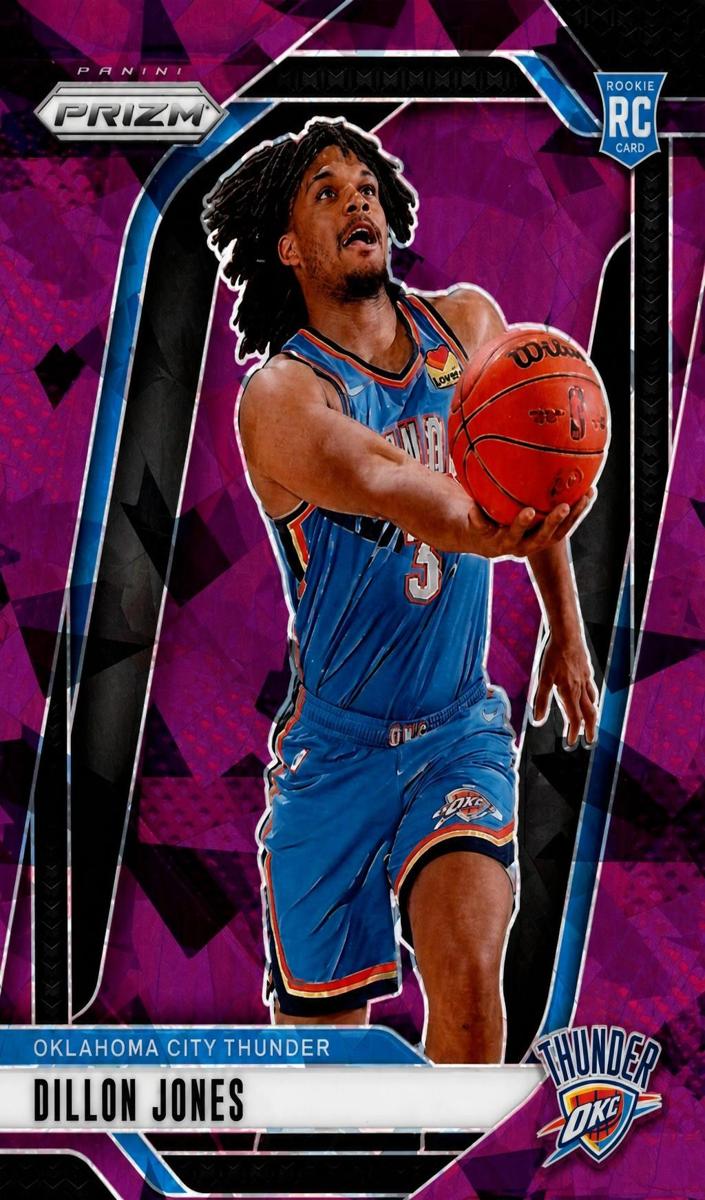 2024 Panini Prizm Basketball Purple Ice Dillon Jones #240