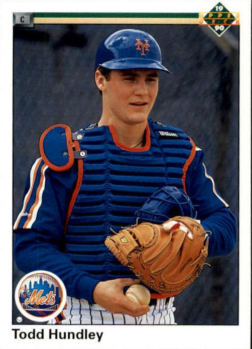 1990 Upper Deck Baseball Todd Hundley #726 PSA 9
