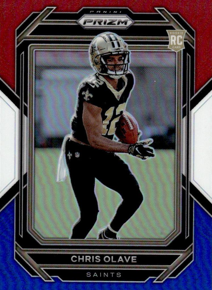 2022 Panini Prizm Football Chris Olave #310 PSA 9