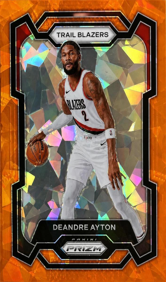 2023 Panini Prizm Basketball Orange Ice Deandre Ayton #53
