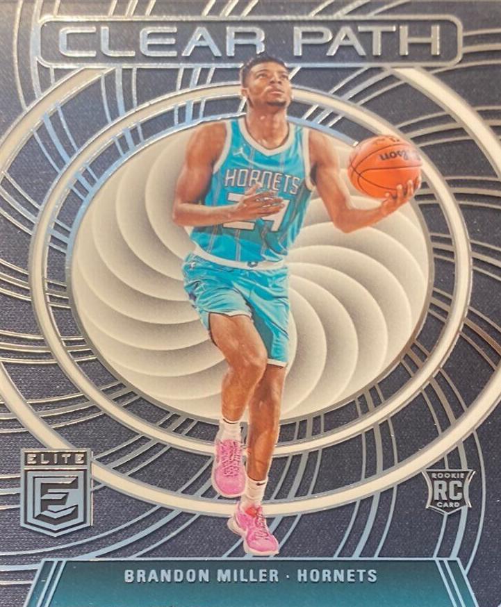 2023 Donruss Elite Basketball Brandon Miller #6 PSA 9