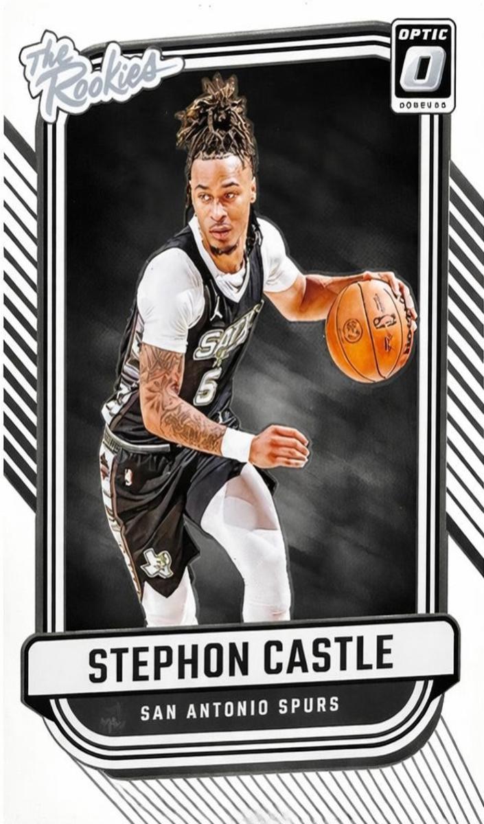 2024 Donruss Optic Basketball Stephon Castle #4 PSA 9