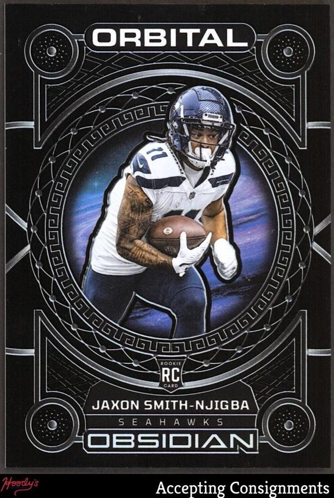 2023 Panini Obsidian Football Jaxon Smith-Njigba #21 PSA 9