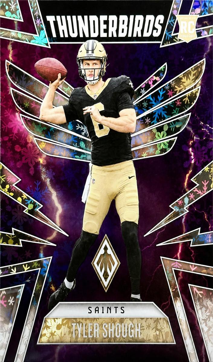 2025 Panini Phoenix Football Silver Winter Tyler Shough #37