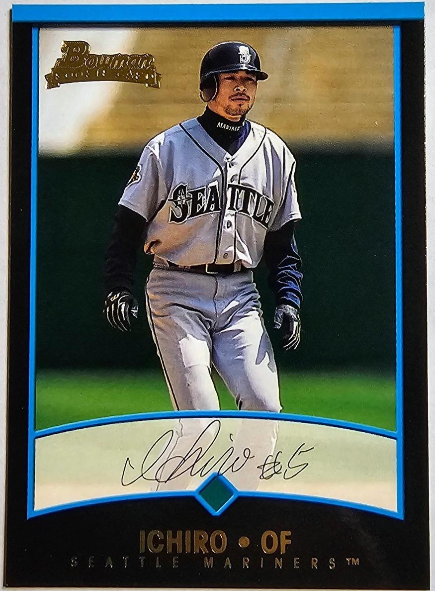 2001 Bowman Draft Picks Baseball Ichiro Suzuki #BDP-84 PSA 9