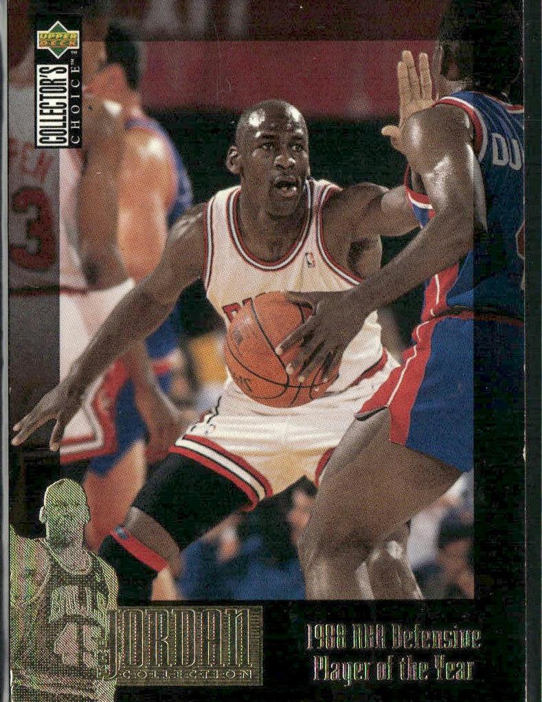 1995 Upper Deck Basketball 1988 Defensive P.O.Y. Michael Jordan #JC3 PSA 10