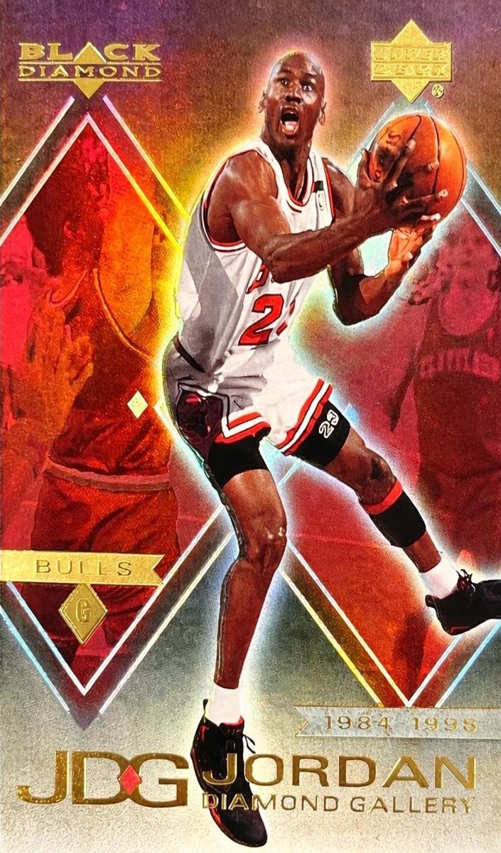 1999 Upper Deck Black Diamond Basketball Michael Jordan #DG1 PSA 9