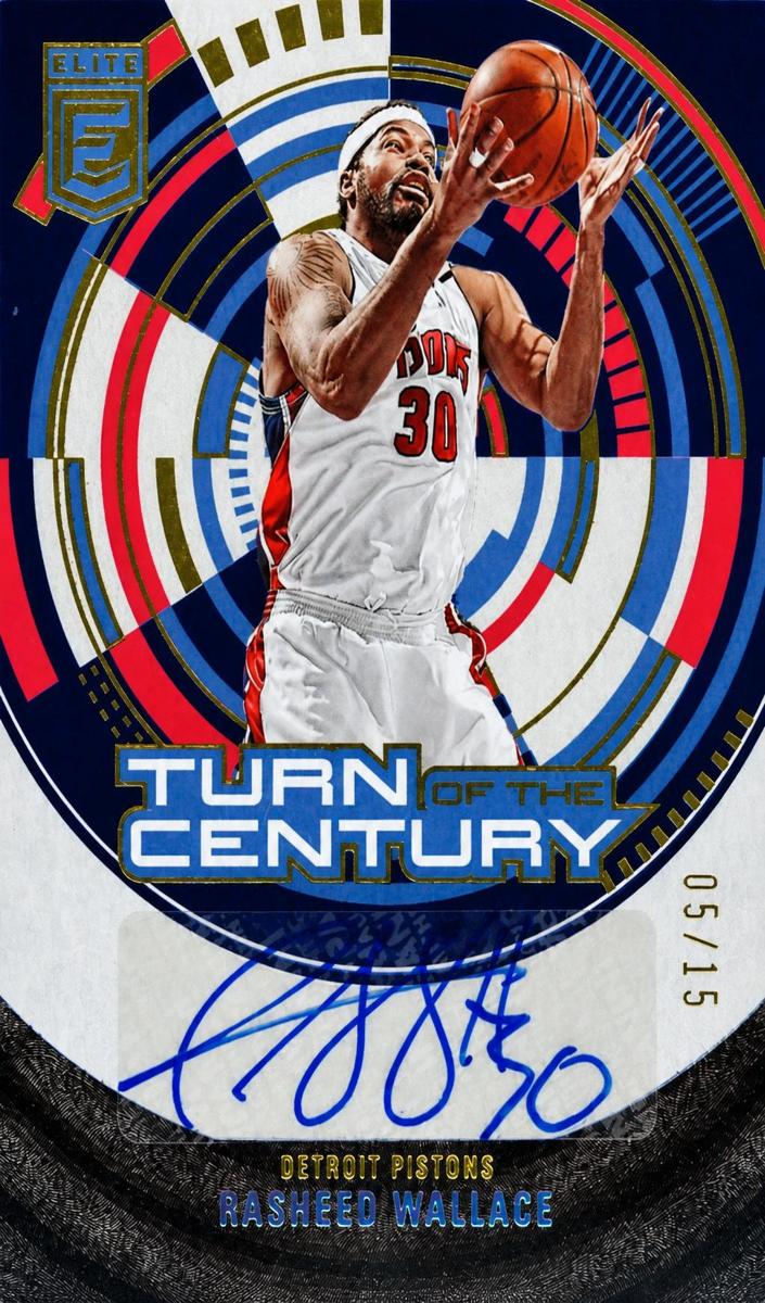 2023 Donruss Elite Basketball Rasheed Wallace #TCS-WAL