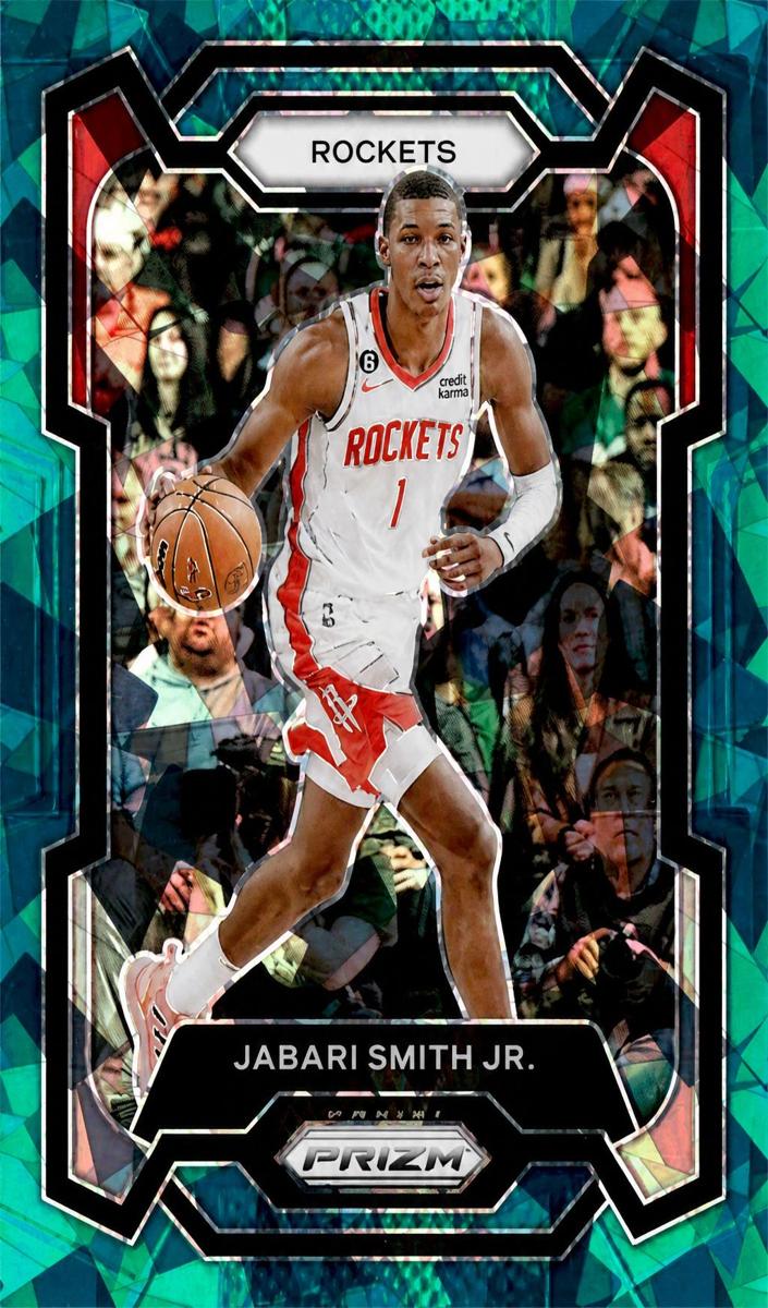2023 Panini Prizm Basketball Teal Ice Jabari Smith Jr. #49