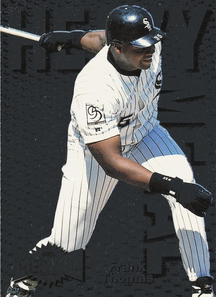 1996 Metal Universe Baseball Frank Thomas #8