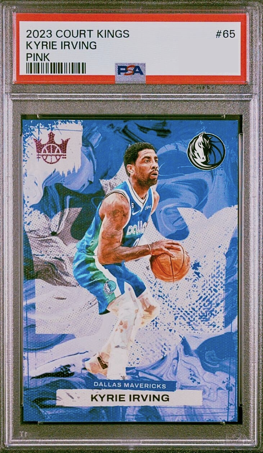 2023 Panini Court Kings Basketball Pink Kyrie Irving #65