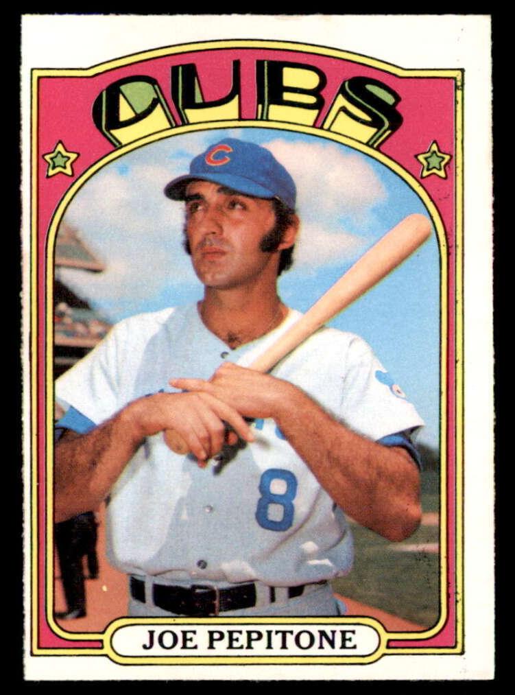1972 O-Pee-Chee Baseball Joe Pepitone #303 PSA 7
