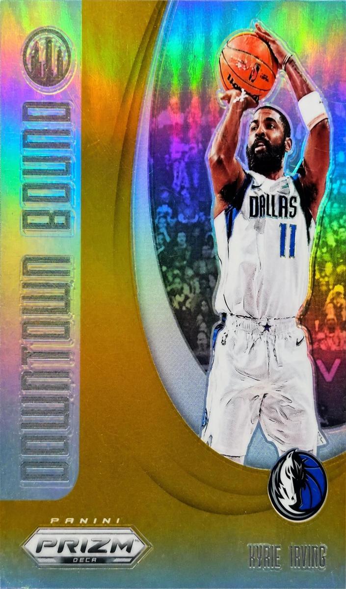 2024 Panini Prizm Deca Basketball Gold Kyrie Irving #13