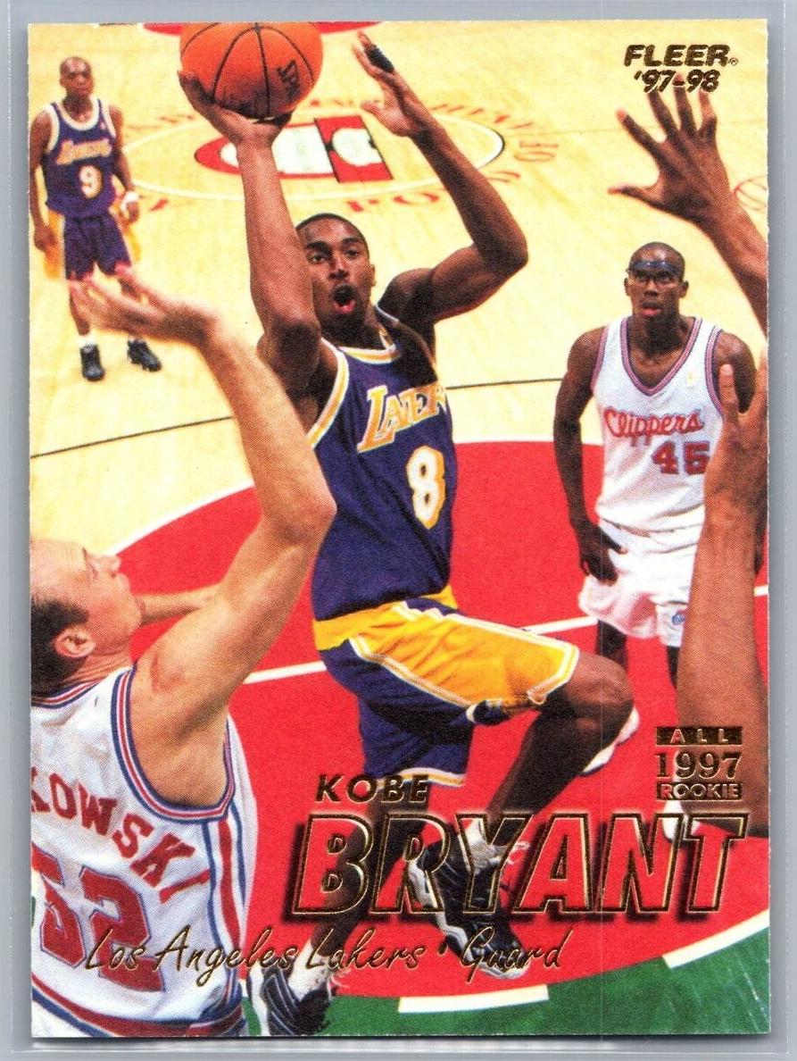 1997 Fleer Basketball Kobe Bryant #50