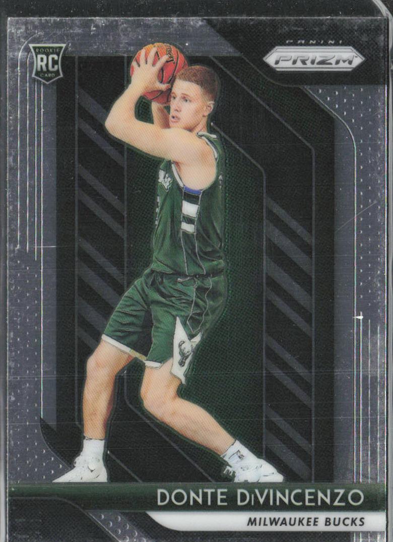 2018 Panini Prizm Basketball Donte DiVincenzo #246 PSA 9