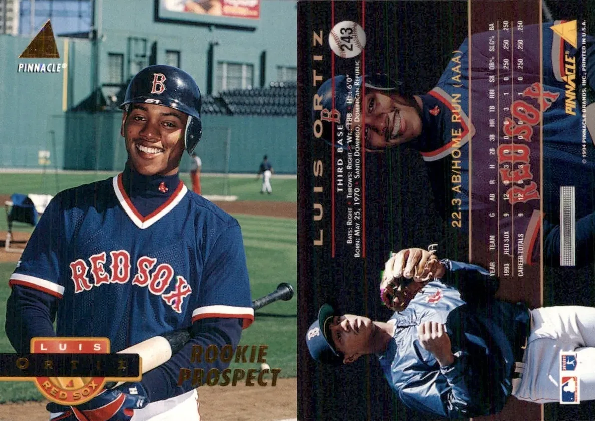 1994 Pinnacle Baseball Luis Ortiz #243