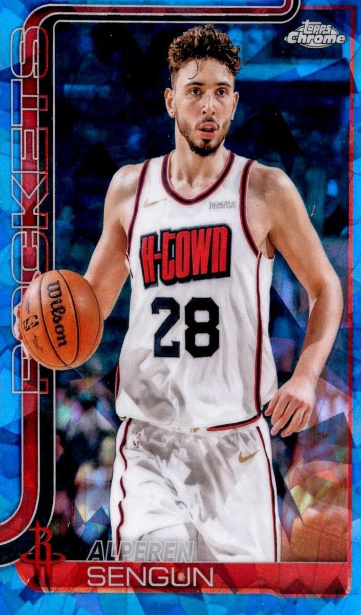 2025 Topps Chrome Sapphire Basketball Alperen Sengun #98