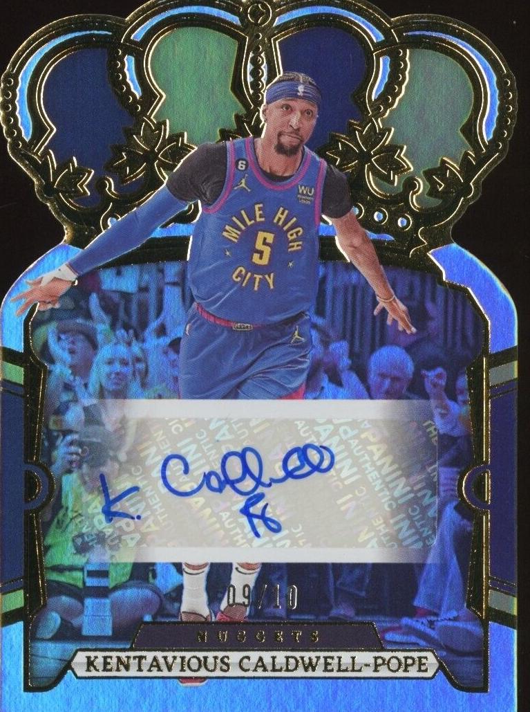 2023 Panini Crown Royale Basketball Gold Kentavious Caldwell-Pope #CA-KCP